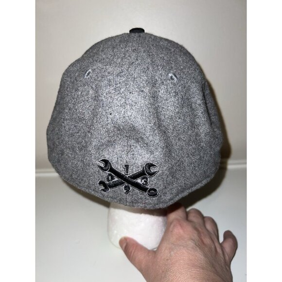 HARLEY DAVIDSON  New Era 59Fifty Wool Blend Fitted Embroidered Hat Sz 7 1/2 - Picture 5 of 11